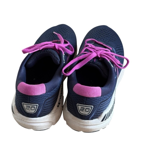 Brooks Ariel 20 Running Shoes Peacoat/Vivid Viola/White Women Size 8.5 - Picture 9 of 9